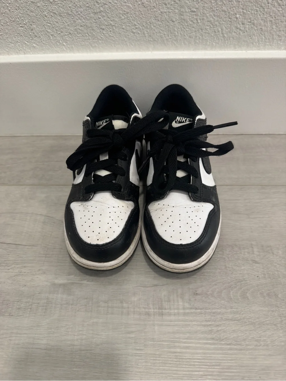 Little Kids Nike Panda Dunk Low